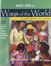 AP World History Modern Textbook: Ways Of The World 4th Edition comprar usado  Enviando para Brazil