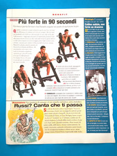 Clipping giornale allenamento usato  Italia