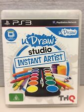 Jogo PS3 uDraw Studio Instant Artist Sony Playstation 3 manual testado, usado comprar usado  Enviando para Brazil