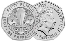 2019 scouts 50p for sale  STOCKPORT