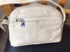Small cream leather for sale  YORK