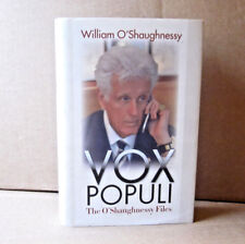WILLIAM O’SHAUGHNESSY autograph book Vox Populi signed WVOX free speech, usado comprar usado  Enviando para Brazil
