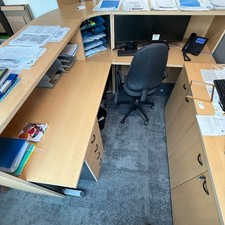 Office desks used for sale  WILMSLOW