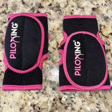 Luvas pesadas femininas PILOXING rosa e preto 1/2 lb cada - treino/fitness/boxe comprar usado  Enviando para Brazil