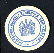 Bierdeckel behringer vohenstra gebraucht kaufen  Furth