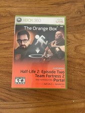 Caixa laranja (Xbox 360) completa na caixa quase em perfeito estado, Half Life 2 Portal Team Fortress 2 comprar usado  Enviando para Brazil