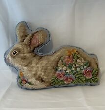 Bunny rabbit needlepoint for sale  Shipping to Ireland