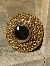 Antique giltwood sunburst for sale  BEDFORD