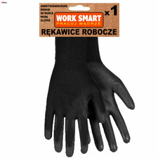 Używany, Rękawice robocze  mocne i manualne powlekane warsztatowe Pu-black  9 - L ARHEM  na sprzedaż  PL
