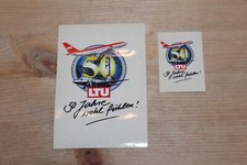 Aufkleber LTU 2x LTU 50 Jahre wohl fühlen ! 2 versch. Größen ! comprar usado  Enviando para Brazil