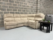 Scs beige corner for sale  MANCHESTER