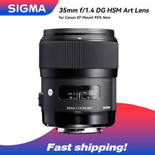 Lente de arte original Sigma 35mm f/1.4 DG HSM para montagem Canon EF 95% nova, usado comprar usado  Enviando para Brazil