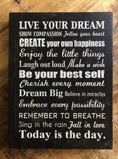 Live dream inspirational for sale  Fort Myers
