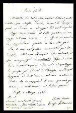 Autografo di Giorgio Guido Pallavicino Trivulzio (1796-1878) Patriota Italiano comprar usado  Enviando para Brazil