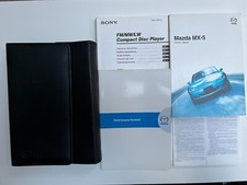 Mazda owners manual for sale  LONDON
