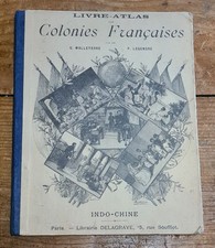 Livre atlas colonies d'occasion  France