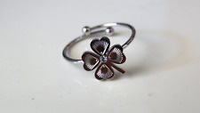 Bague argenté réglable d'occasion  Nice-