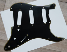 63-71 Fender Stratocaster Pickguard 5 Dobras Preto 11 furos anos 60 EUA avri STRAT comprar usado  Enviando para Brazil