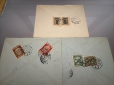 STORIA POSTALE  FIUME GOVERNO PROV.-COST.FIUMANA N.3 BUSTE VIAGGIATE ANNI 20 comprar usado  Enviando para Brazil