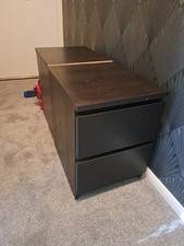 Ikea black two for sale  CHELMSFORD