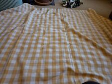 Yellow mustard gingham for sale  BANBURY