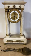 Pendule portique marbre d'occasion  Évry