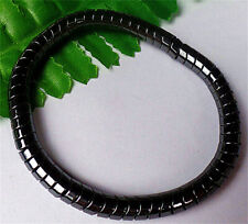Pulseira de contas ajustáveis de cura de pedra hematita 1 fio para homens mulheres BV66913 comprar usado  Enviando para Brazil