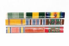 Usado, Barra de fita revestida de plástico marrom-lobo da Segunda Guerra Mundial veterano oficial do exército dos EUA RARA comprar usado  Enviando para Brazil