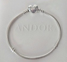 genuine pandora bracelets 23cm for sale  BIRMINGHAM