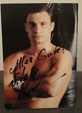 Autogramm vitali klitschko gebraucht kaufen  Vilsbiburg