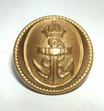 Bouton doré officier d'occasion  Senozan