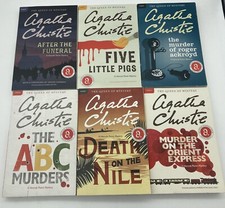 Agatha Christie: Box Set (6) Classic Hercule Poirot Novels comprar usado  Enviando para Brazil