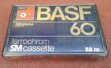 Usado, BASF FERROCHROM 60 Vintage 1977 Audio Cassette Tape Type III Made in Germany comprar usado  Enviando para Brazil