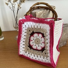 Borsa uncinetto donna usato  Asciano