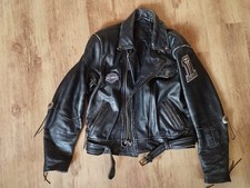Bikerjacke lederjacke motorrad gebraucht kaufen  Offenburg