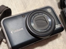 Câmera Digital Canon SX210 IS 14.1MP 14X Zoom Óptico CCD Preta Bateria Extra  comprar usado  Enviando para Brazil