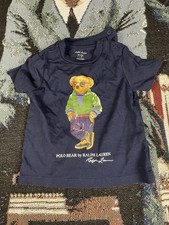 Camisa polo azul urso Ralph Lauren bebê tamanho 3M comprar usado  Enviando para Brazil