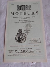 Brochure ancienne moteurs d'occasion  Bais