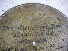 Polyphon platte 50cm gebraucht kaufen Polyphon platte 50cm gebraucht kaufen  Hildesheim