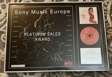 Sony Music Mariah Carey Merry Christmas Music Award Entertainment Memorabilia, usado comprar usado  Enviando para Brazil