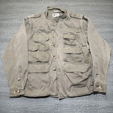 Usado, Vintage Trail Designs Jacket Convertible Vest Utility Green Mens Large Horseride comprar usado Usado, Vintage Trail Designs Jacket Convertible Vest Utility Green Mens Large Horseride comprar usado  Enviando para Brazil