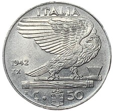 Centesimi 1942 vittorio usato  Trani
