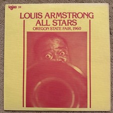 Louis Armstrong All-Stars Oregon State Fair, 1960 IAJRC 29 Vinyl Album LP comprar usado Louis Armstrong All-Stars Oregon State Fair, 1960 IAJRC 29 Vinyl Album LP comprar usado  Enviando para Brazil