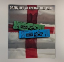Official oasis knebworth for sale  KENDAL