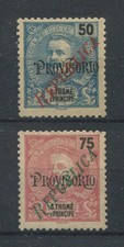 Portugal St. Thomas Sao Tome 1920 D. CARLOS #245/246 conjunto completo MH NGAI, FVF, usado comprar usado  Enviando para Brazil
