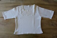 Pull blanc fil d'occasion  Veauche