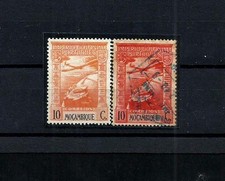 MOÇAMBIQUE-2 selos Nº 1 (CORREIO AÉREO), VARIADA de COR, CATALOGADAS., usado comprar usado  Enviando para Brazil