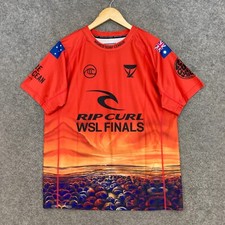 Camisa masculina Rip Curl média Morgan Cibilic 2020 World Surf League oficial 34908 comprar usado  Enviando para Brazil