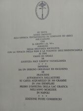 Franchini opere cartella usato  Mugnano di Napoli