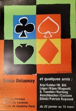 Delaunay sonia affiche d'occasion  Verneuil-l'Étang
